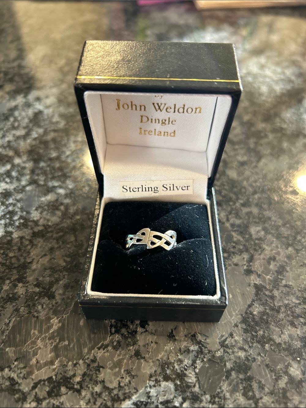 Sterling Silver Celtic Knot Ring - Silver